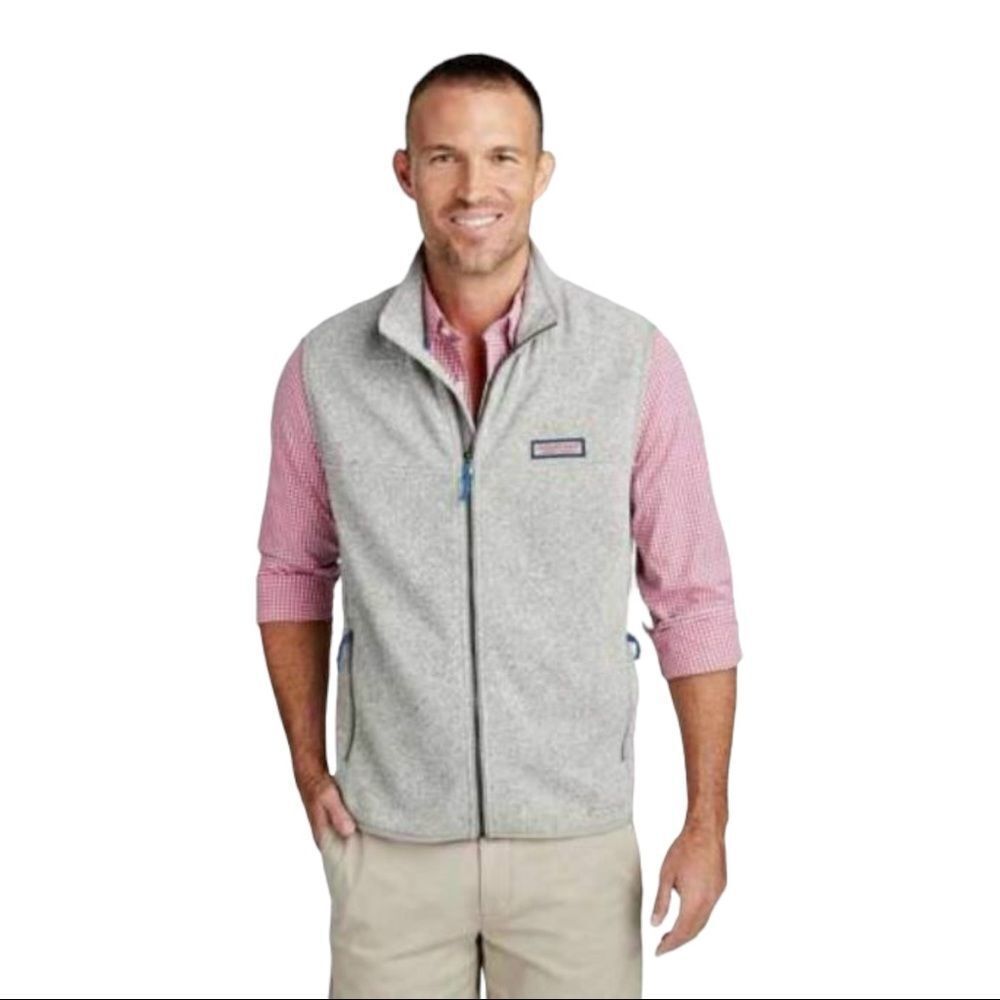 VINEYARD Vines Martha’s Vineyard Grey Shep Vest Size 5XLB